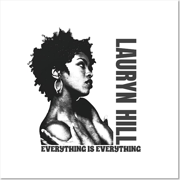 Lauryn Hill Vintage Everything Is Everything Wall Art by Garza Arcane